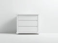 Cassettiera - legno ingegnerizzato - 60x35x65 cm - bianco - moderno