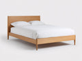 Letto matrimoniale - Legno - 209x167x103 cm - Rovere miele - moderno naturale