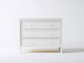Cassettiera - legno ingegnerizzato - 112x42x88 cm - bianco - elegante