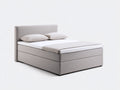 Letto matrimoniale - Tessuto - 210x170x105 cm - Grigio chiaro - moderno imbottito