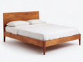 Letto matrimoniale - Legno - 210x168x101 cm - Ciliegio - moderno essenziale