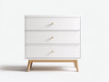 Cassettiera - legno ingegnerizzato - legno - 80x40x78 cm - bianco-naturale - nordico